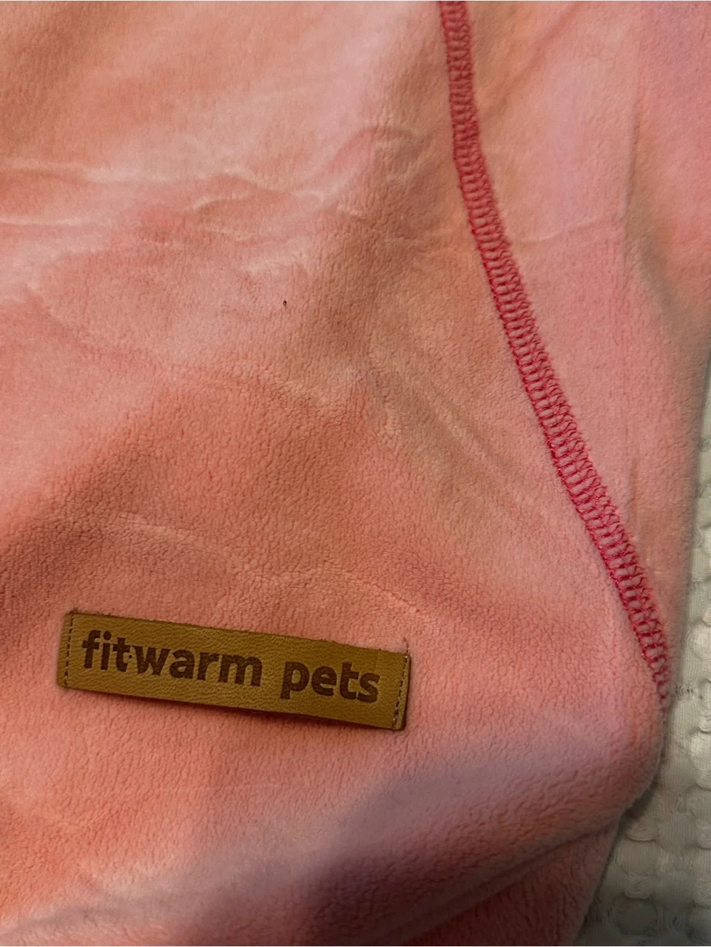 Fitwarm Pets  Pink Cozy Pet Hoodie